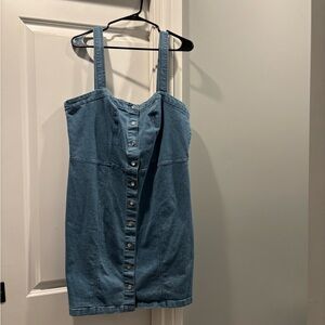 Rue21 Light Blue Denim Top